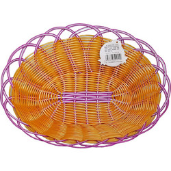 Καλάθι Πλαστικό Οβάλ 27x22x7cm Bunny's 932223