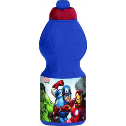 Stor Sport Avengers Παιδικό Μπουκάλι Πλαστικό BPA Free Μπλε 400ml