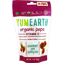 Γλειφιτζούρια Βιολογικά YumEarth Organic Pops Vitamin C 85g