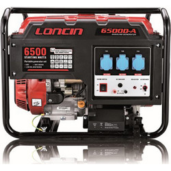 Loncin LC 6500DA Γεννήτρια Βενζίνης Τετράχρονη Μονοφασική με Μίζα 5.5KVA
