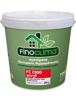 Ακρυλικός σοβάς θερμοπρόσοψης Finomix FC1300 25κ
