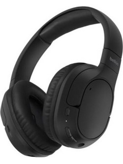 Belkin SoundForm Isolate Ασύρματα Bluetooth Ακουστικά Over Ear με Noise Cancelling Μαύρα