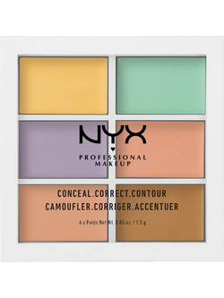 Nyx Conceal Correct Contour Colour Corrector Palette 6x1.5gr
