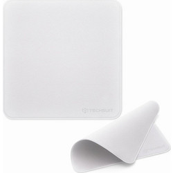 Techsuit - Polishing Cloth - from Microfiber, for Display Cleaning, 16 x 16cm - White - (TPC1)