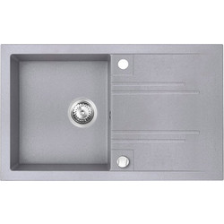 FERRO DRGM48/78GA Νεροχύτης Inox Αντιστρεφόμενος 78x48cm