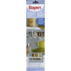Rayen Οργανωτής Μπαχαρικών Μεταλλικός Λευκός(6072)