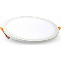 ΦΩΤΙΣΤΙΚΟ PL LED ΧΩΝΕΥΤΟ 22W 2200LM 4000K ΣΤΡΟΓΓΥΛΟ ΛΕΥΚΟ