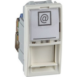 UNICA ΠΡΙΖΑ RJ45 U/UTP CAT5 S-ONE 1 ΣΤΟΙΧΕΙΟΥ ΙΒΟΥΑΡ SCHNEIDER ELECTRIC