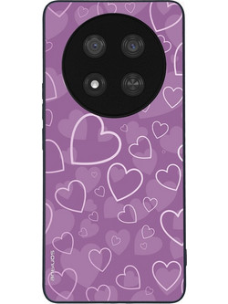 Sonique Heart Series Θήκη (Honor Magic7 Lite 5G) Βιολετί