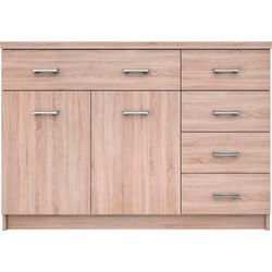 Μπουφές Top Mix 120x33x85 Sonoma