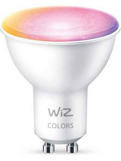 WiZ Smart Λάμπα Wi-Fi BLE 50W GU10 922-65 RGB 1PF/6