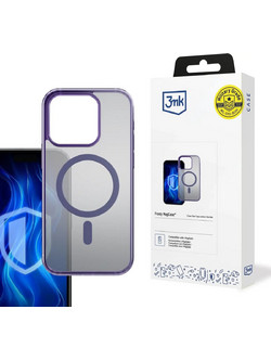 3mk Protection 3mk Frosty MagCase Purple Case for Apple iPhone 13 Pro - purple - (W-3FrMaCaPu-AiP13P-0)