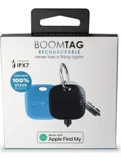 Boompods Boomtag Rechargeable Duo Pack Blue & Black