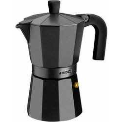 Monix M640003 Μπρίκι Espresso 3Cups Μαύρο