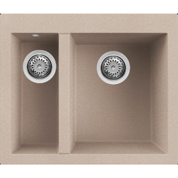 Elleci Quadra 150 Ένθετος Νεροχύτης Γρανίτη Avena 59x50cm