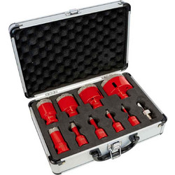 Holzmann DTBKS6-68 vacuum brazed diamond drill set