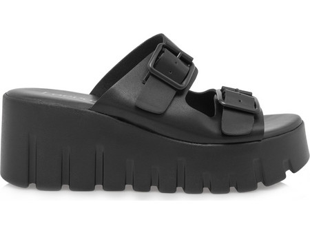 Loevah U419X2584001 Γυναικείες Πλατφόρμες Μαύρο DMLM9258-BLACK