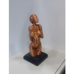 Woman Figurine (Copper-Black)