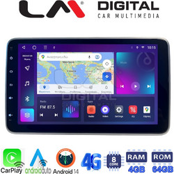 LM Digital Q8R10 Ηχοσύστημα Αυτοκινήτου με Οθόνη Αφής USB & GPS