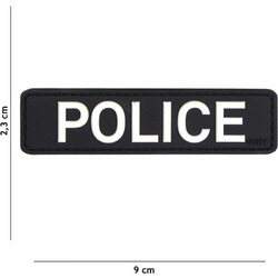 Σήμα Καουτσούκ Police Μαύρο-Άσπρο 101 INC
