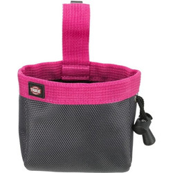 Trixie Φορητό Δοχείο Τροφής/Λιχουδιάς Baggy 10x14cm Grey Pink