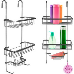 Malatec Hanging Shower Shelf - Silver - (15464-0)