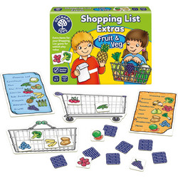 Orchard Toys Shopping List Extras Fruit & Veg Επιτραπέζιο Παιχνίδι για Παιδιά 3+ Ετών για 2-4 Παίκτες