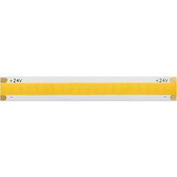 Ταινία Led Cob 24158040C 24V DC 15W/m 4000K 1650lm/m IP20 10mm Ra80 512 LEDS/m 5m Aca
