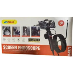 Andowl Ενδοσκόπιο Οθόνης με Κάμερα 4K 1m Καλώδιο και Σύνδεση για Κινητό Q-NK76