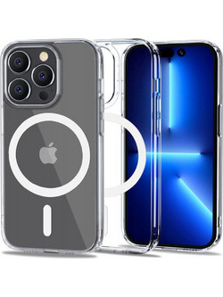 MagSafe Back Cover Σιλικόνης Διάφανο (iPhone 12 / 12 Pro)