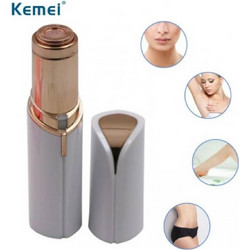 Kemei Trimmer Μηχανή Γυναικεία Προσώπου & Φρυδιών White KM-1011