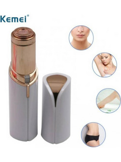 Kemei Trimmer Μηχανή Γυναικεία Προσώπου & Φρυδιών White KM-1011