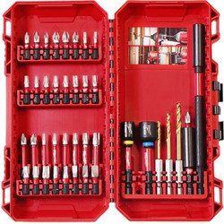 Milwaukee - 4932492004 ShockWave Σετ Μύτες & Αντάπτορες - 40 Τεμαχίων (4932492004)