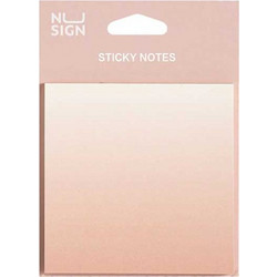Αυτοκόλλητα Χαρτάκια Σημειώσεων Deli Nusign 74x74mm 60 Φύλλα Ombre Green