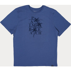 Up Stamps Palm Beach Ανδρικό T-Shirt 0393088-DENIM denim