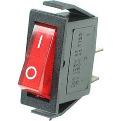 Διακόπτης Rocker μεσαίος ON-OFF 3 επαφών 16A RK1-11 1X1 Red