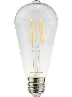 Λάμπα LED E27 7W ST64 2700K Dimmable Retro 0028465 SYLVANIA