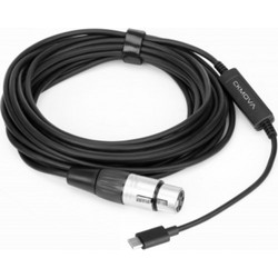 CKMOVA AC-UCX Female 3-pin XLR to USB Type-C