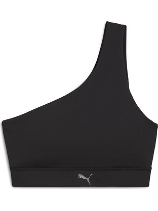 Puma Shape Asymmetrical Αθλητικό Μπουστάκι με Μέτρια Στήριξη Μαύρο 527807-01