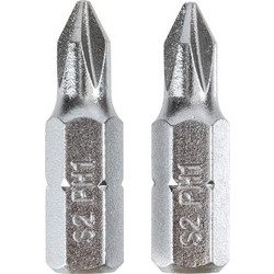 DELI σετ μύτες κατσαβιδιού DL251001, μαγνητικές, PH1x25mm, 2τμχ