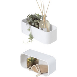 Tiger 2-Store Επιτοίχιο Ράφι 25 cm White 1500010146