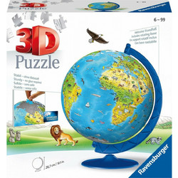 Παιδικό Puzzle Ravensburger 3D Children's World Globe 180 Κομμάτια 12338