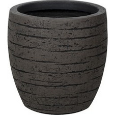 MarHome Κασπώ Fiberclay Καφέ 25x25cm