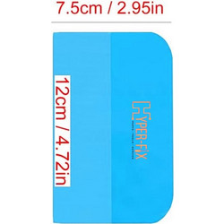 HYPER-FIX ΕΥΚΑΜΠΤΗ ΣΠΑΤΟΥΛΑ ΣΙΛΙΚΟΝΗΣ ΓΙΑ FILM ΚΑΙ TEMPERED GLASS LARGE (12x7,5CM) ΜΠΛΕ