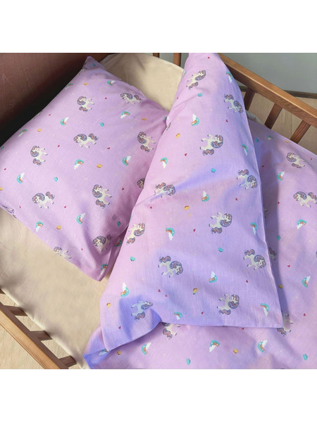 By Mats - Bed linen Junior size 100x140 Unicorn