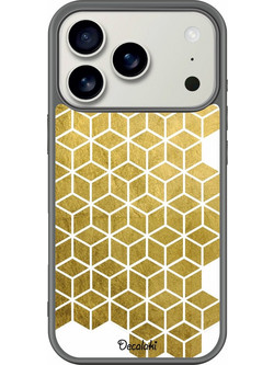 Gold Cubes Θήκη Κινητού Σχέδιο 50038 - iPhone, iPhone 17 Pro, Groove Case