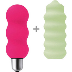 Joy Division Joystick Micro Set Gyro Δονητής Ροζ & Pistachio