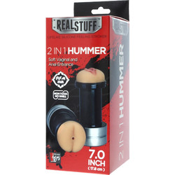 Dream Toys RealStuff 2 in 1 Hummer Anus & Vagina Pocket Pussy & Anal Αυνανιστήρι Flesh
