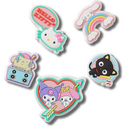 Αξεσουάρ Παπουτσιών Crocs Hello Kitty and Friends 5 Pack