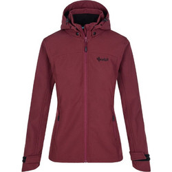 Kilpi Ravia Γυναικείο Μπουφάν Χειμωνιάτικο Softshell Κοντό Μπορντό SL0124KI-DRD
